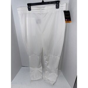Rawlings Men's White Baseball Pants Adult Size Large New with Tags